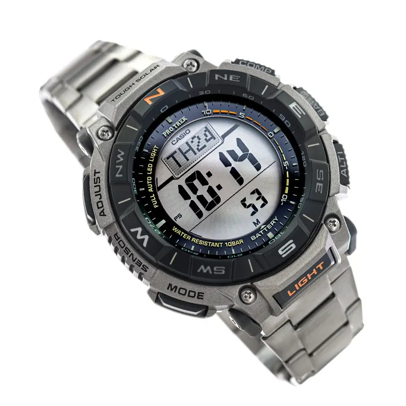 Casio Pro Trek Solar Power Digital Dial Men's Watch- PRG-340T-7DR